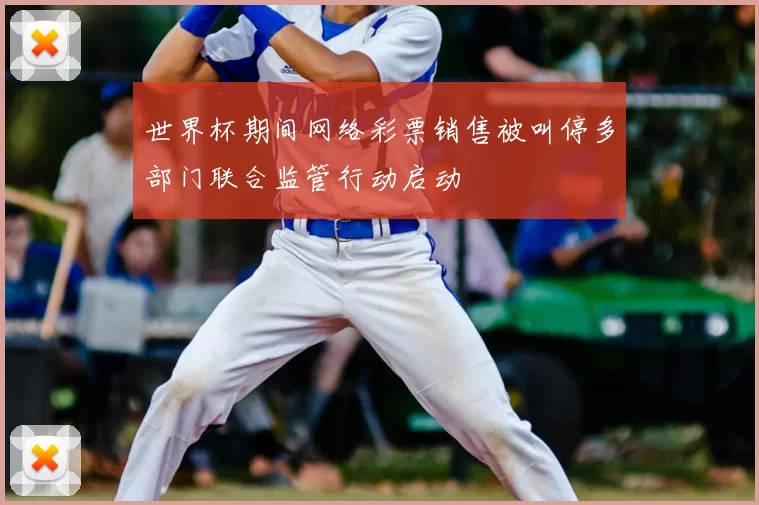 世界杯期间网络彩票销售被叫停多部门联合监管行动启动